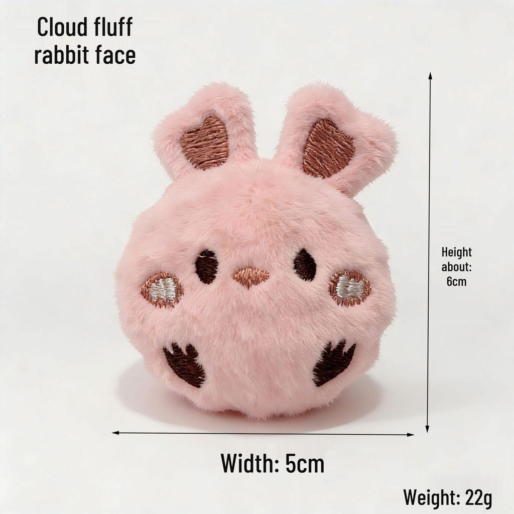 Popular Pet Toy: Small Dog Plush Spiky Ball - Teething, Chewing, Squeaky, Bouncy Animal Shape