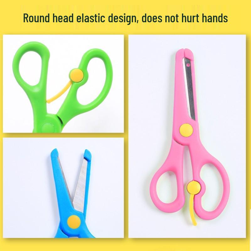 Kids' Safe Paper Cutting Scissors