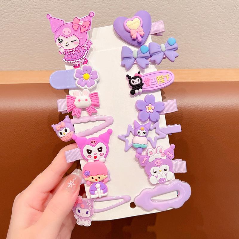 2025 Dopamine Color Children's Hair Clips - Cute Duckbill Hair Accessories for Girls