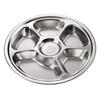 Xiyao 304 Stainless Steel Divided Meal Plate