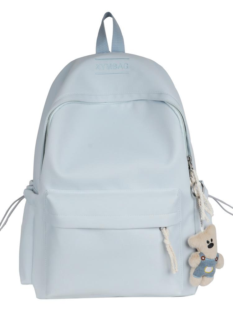 Schoolbag Children's Elementary School Bag Grades 1-1 Elementary School Backpack ins Versatile Solid Color Commuter Leisure Bag Unisex