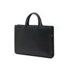 Daks Simple Document Bag Black Leather Dbba2f333bk