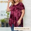 Women's Fashion Casual Short Sleeve O-Neck Blouses & Shirts