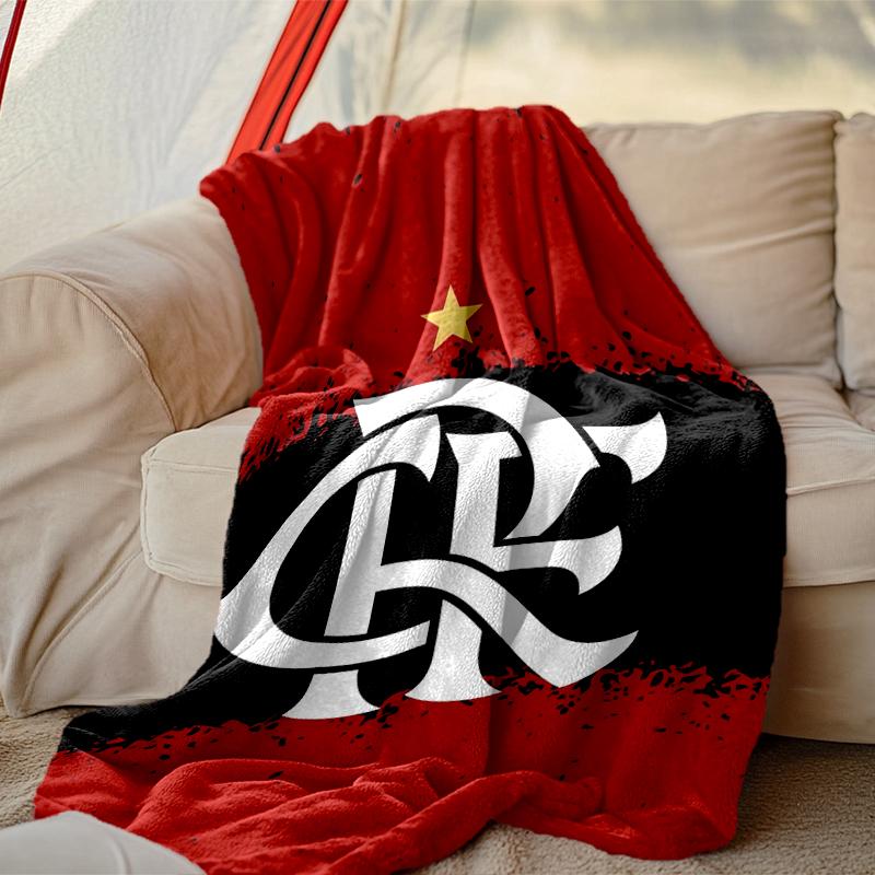 1pc Easy-Care Rangers FC Blanket, Perfect for Couch, Bed, Home, Travel & More, Warm & Durable Printed Blanket