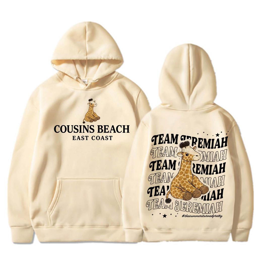 Conrad Bailey Team Jeremiah Cousins Beach Summer I Turn Around Men's and Women's Fashion Hoodies with Hats Harajuku