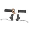 22mm Motorcycles Twist Throttle Grips Brake Levers Set Left Right for 47cc 49cc 2 Stroke Dirt Bike