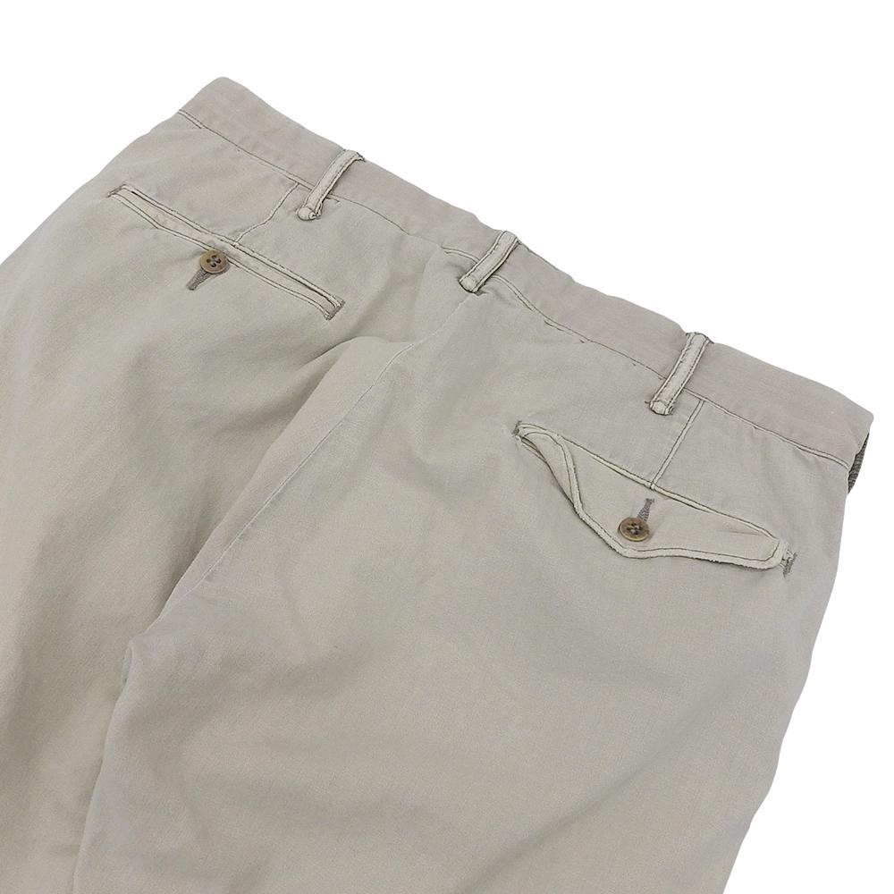 RRL Men's Light Gray Cotton Button Fly Pants, Size 32x30 Bottoms 32x30 Light grayUsed