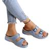 Women's Wide Width Roman Sandals, Fashion Wedge Heel Slippers, Wholesale Summer Slides In Stock