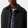 Calvin Klein Casual Lightweight Quilted Loose Long Sleeve Jacket Men Jackets Black J30J325587-BEH