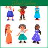 Disney Encanto PVC-Puppe Kollektion Figuren Für Kinder Set von 6 Madrigal Charakter Spielzeug Mit Zubehör