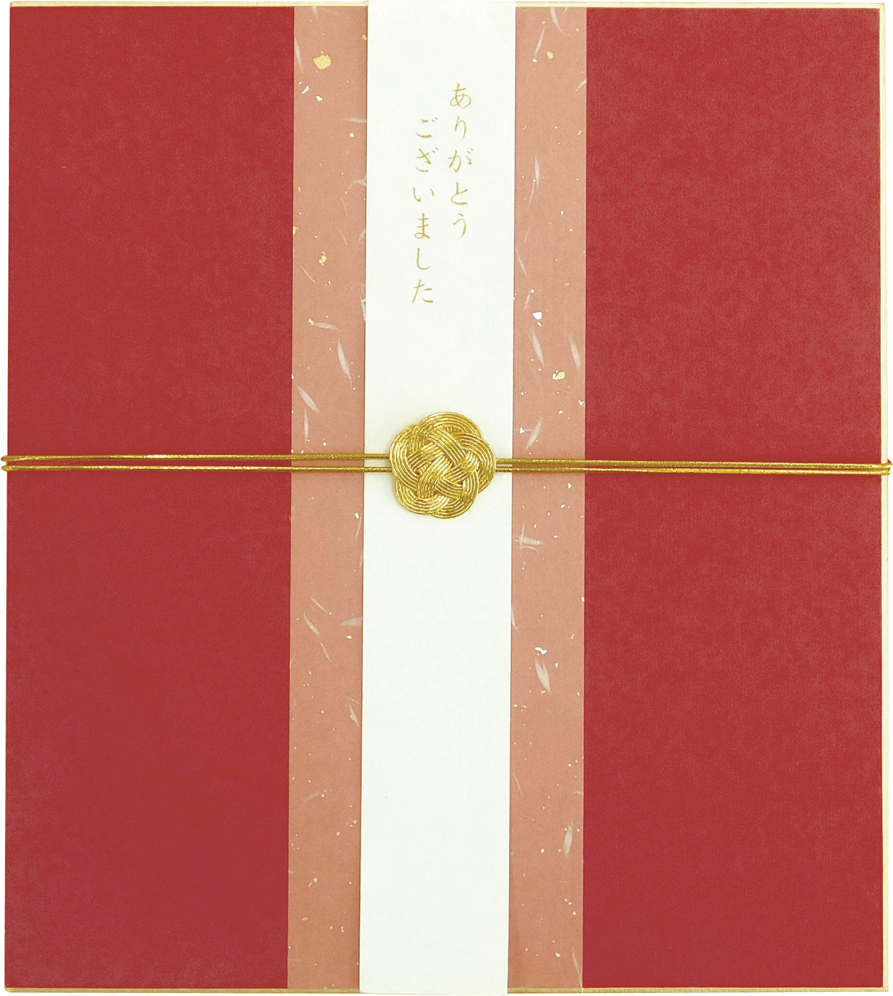 

Mizuhiki Shikishi with 24 Message for Large Cute Z&K Stickers, Bi-fold, Messages, Groups, (Red) красный