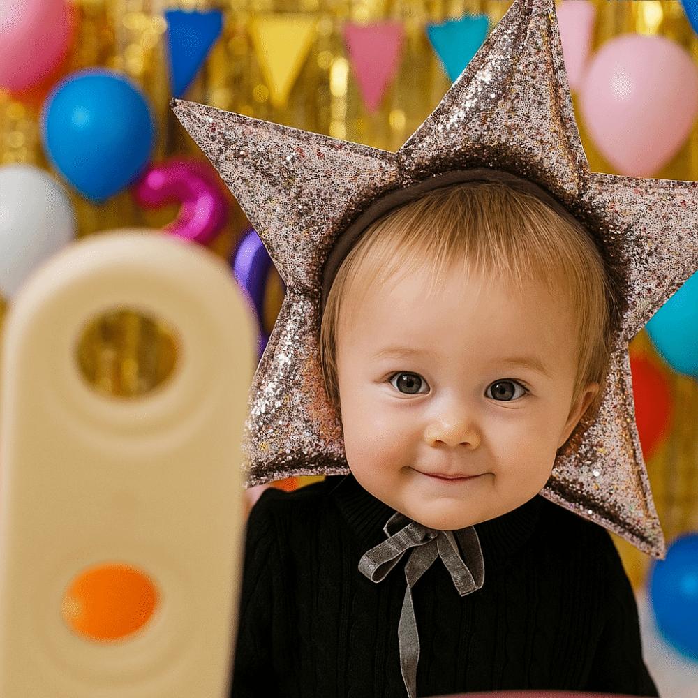 Adjustable Star Headband Photography Props Sparkling Party Accessories Glitter Hat Princess Party