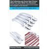 Chrome Handles Cover for Volkswagen VW Transporter T5 2003~2015 Multivan California Caravelle Car Accessories Stickers 2005