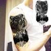 Realistic Long-lasting Animal Head Temporary Tattoo Stickers