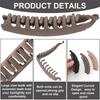 Banana Clip Fish Shaped Hairpin Tortoiseshell Solid Color Women Hair Accessories Hairgrip Twist Clamp Ponytail Barrette Headwear