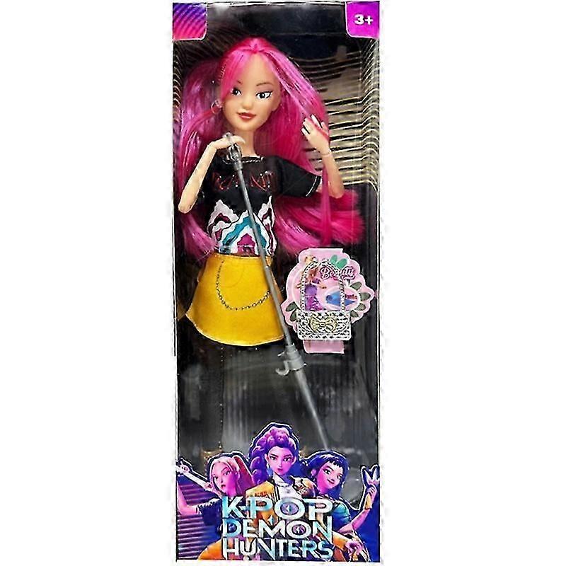 New Anime KPop Demon Hunter Doll Rumi Mira Zoi Vinyl Toy High Appearance Level Girl Birthday Fan Giftp
