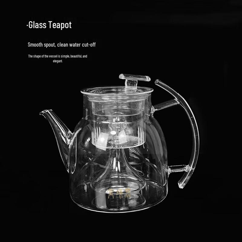 

Чайник для заваривания чая на пару из боросиликатного стекла Zhongjingtang 650ml