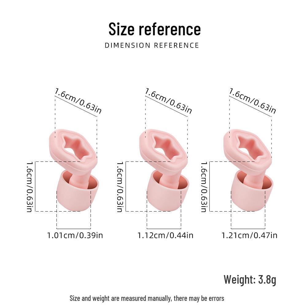 Multi-Size Noise Cancelling Silicone Earplugs Set for Swimming & Sleeping (S/M/L)