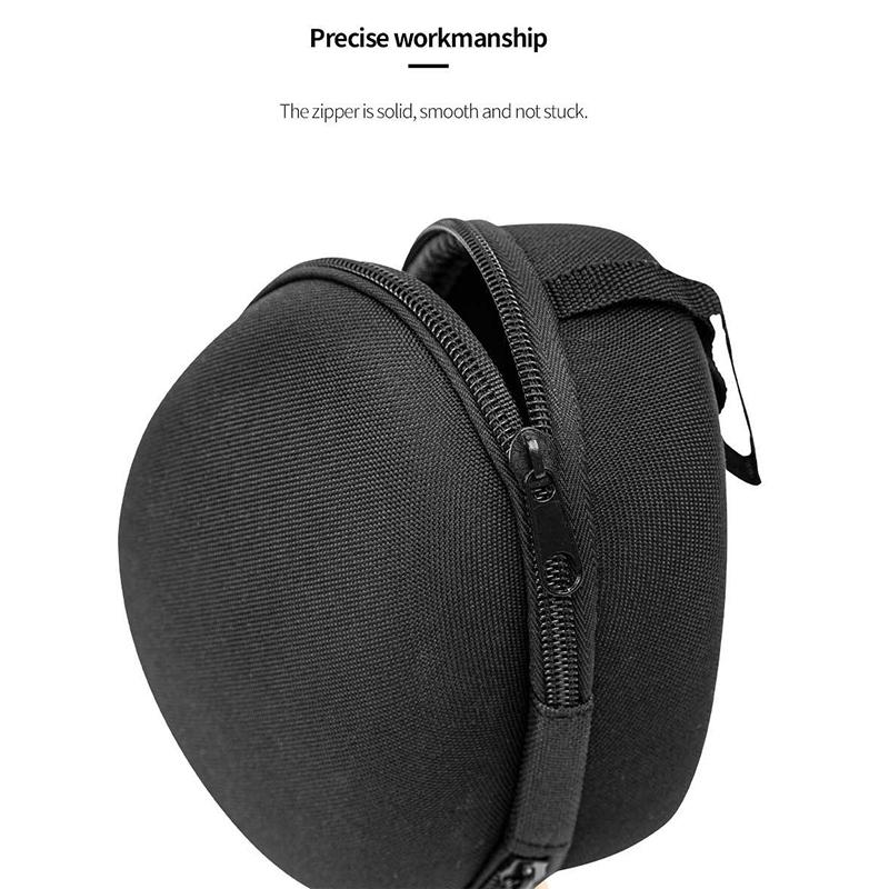 Portable Fishing Reel Bag Protective Case Black 16.5Cm Waterproof Eva Outdoor Cover Boxs For Spinning Reel Fishing Tools Tackles