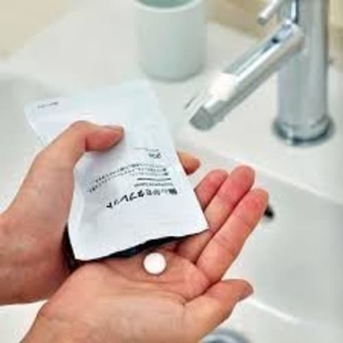 MUJI Toothpaste Tablet Lemon 20 Tablets (10g) X 2 Bags MUJI Oral Care Bad Breath Care Bulk Purchase