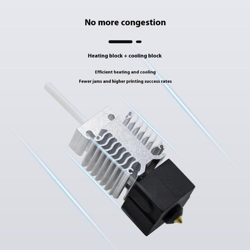 1Set Ender 3 V3 SE Kit de Buse Hotend Chauffage Efficace Refroidissement Dissipation de Chaleur Gorge en Acier Inoxydable Accessoires Imprimante 3D