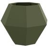 Planter Olive Green 75 X 75 X 60 Cm Steel
