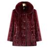 Winter Mink Jacket Women's Fleece Thickened Padded Jacket Padded Jacket Padded Jacket