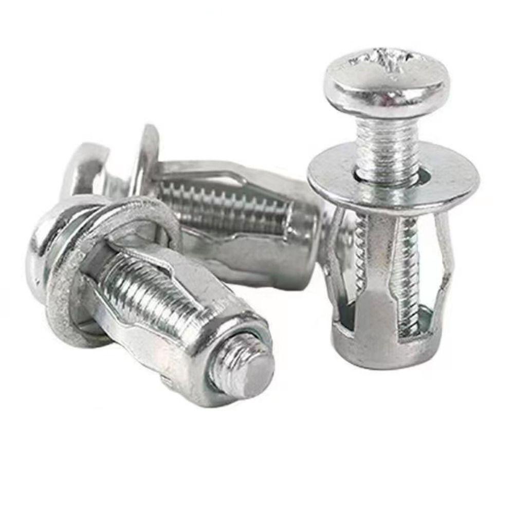 10 Stück Mehrere Größen Blütenblattniete Kohlenstoffstahl Expansionsschraube Wandaufhängung Einpressmutter Maschine