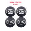 4pc 3D Car Wheel Center Hub Caps Sticker Auto Emblem Wheel Center Cap for Kia Sportage 3 Rio K2 K5 K3 Carnival Picanto Ceed Soul CWJ1