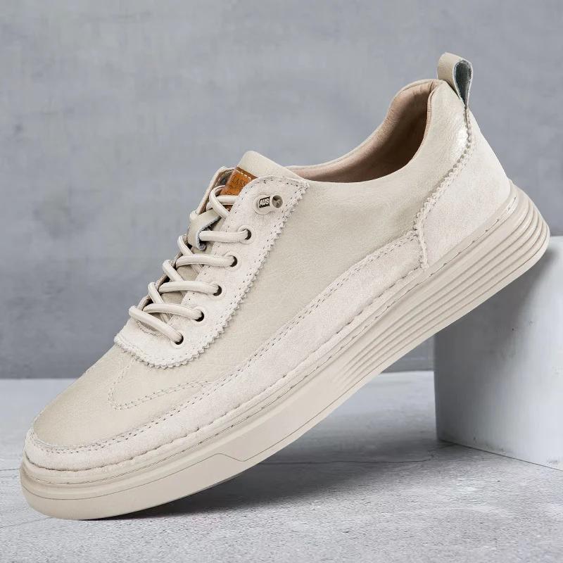

Fashion 2024 New Men s Summer Fashion Casual Leather Shoes Luxury Men Designer Outdoor Comfort Breathable Casual Shoe Walking Shoes 48