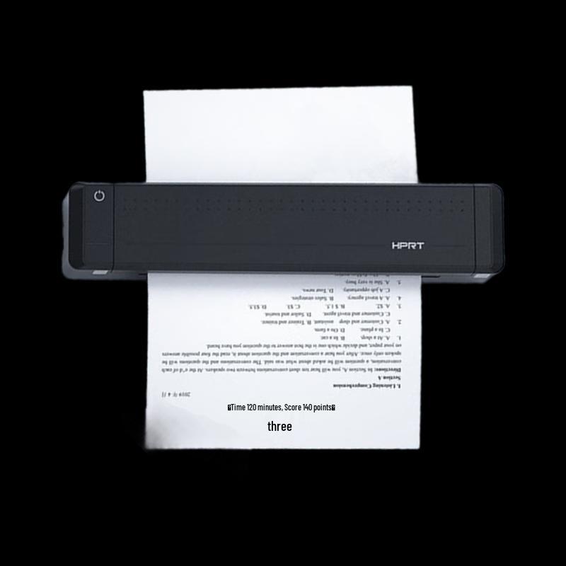Hanyin MT800 Portable Wireless Bluetooth A4 Thermal Printer