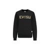 Evisu Ss20 Tiger Print And Logo Embroidered Crew Neck Pullover Sweatshirt Women sweatshirt Black 2ESHTW0SW342XX