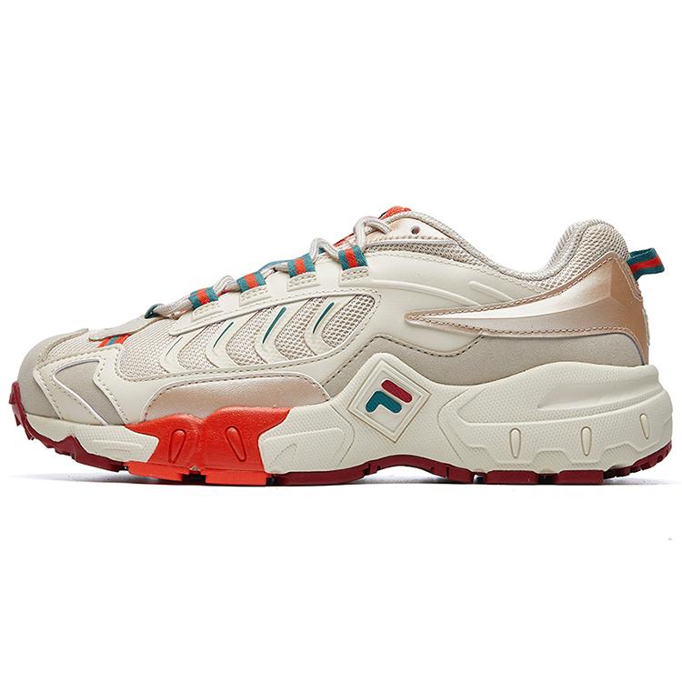 

New FILA Ravagement Cushioning Breathable Lightweight Low Top Casual Shoes Women s Beige F12W041115FAG 36.5