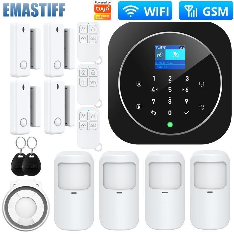 Smart Home Diebstahlwarnanlage mit Dual-Netzwerk (GSM & WiFi)