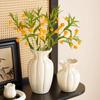 Ceramics Vase Flower Vase Decorations Household Table Accessories Nordic Vases For Flowers Bottle Room Decoration Workspace Accessories
