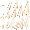 Wooden Flat Desktop Trapezoidal Easel for Children's Art Display