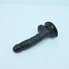 Sex Machine Attachment ROUGH BEAST 8.27" Black/Flesh Dildo for Masturbation Machine
