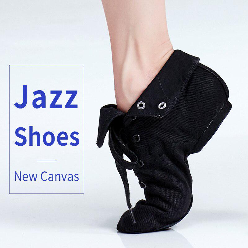 canvas jazz boots