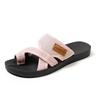 Women's Casual and Stylish Beach Vacation Shoes - with Cross Straps, Comfortable Open-toe Flat Shoes for Casual Indoor and Outdoor Wear