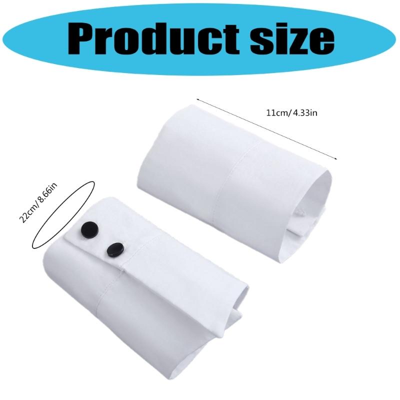 Irregular Arm Covers Shirt Wrist Cuffs Sleeves For Women Dress Outfit Enhancer Formal Armband Business Styles Accessory