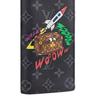 Louis Vuitton Brazza Holiday Comic Graffiti Monogram Canvas Wallet Men Wallets Black M80931