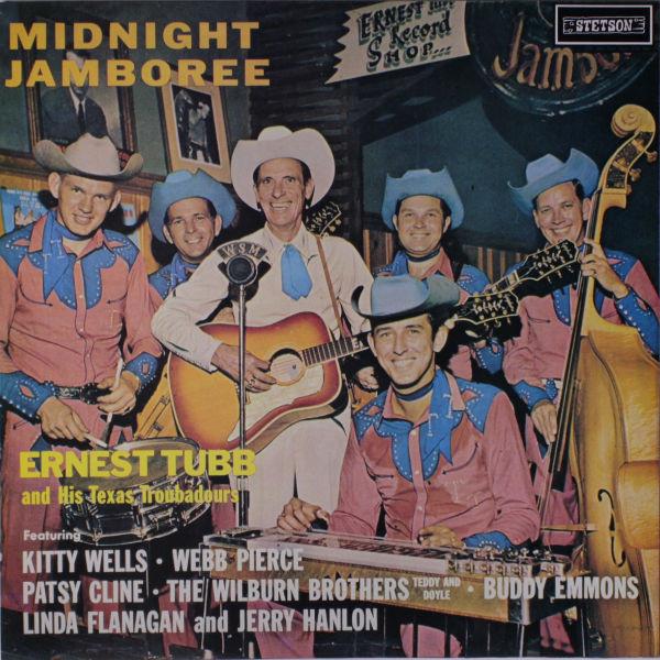 Виниловая пластинка ERNEST TUBB HIS TEXAS TROUBADOURS Midnight Jamboree HAT3032 STETSON UK Кантри/Фолк Б/у