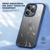 Funda de teléfono con armadura de silicona de lujo para iPhone 15 Pro 12 13 14 Pro Max 14Plus PC Protección de lente Marco suave Cubierta trasera esmerilada a prueba de golpes