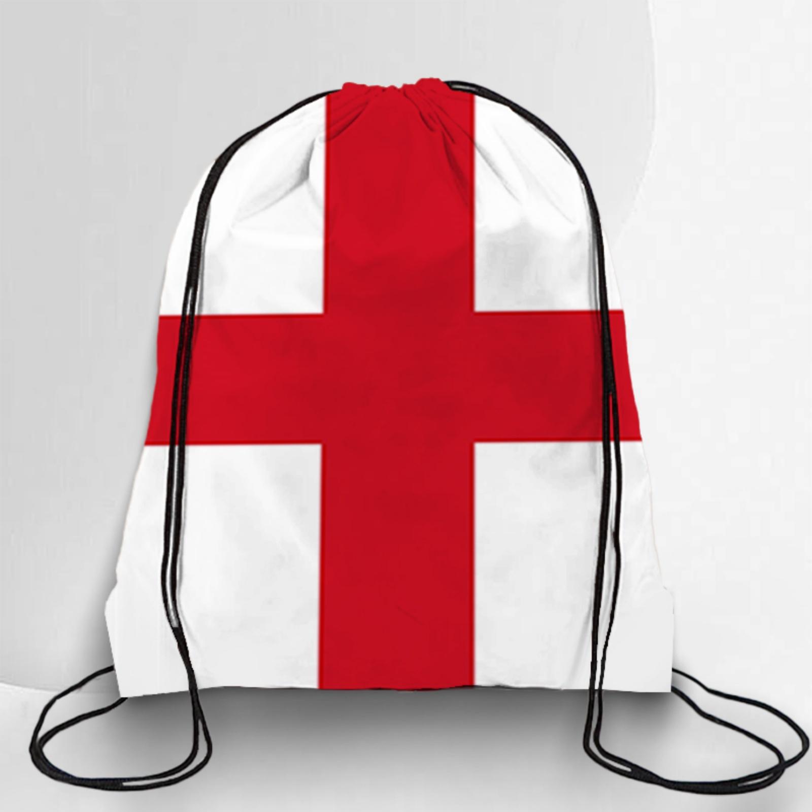 

Drawstring Backpack Bag Portable Storage Lightweight Sports Sack Gym Sackpack for Fans Travel Outdoor Use one size