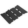 14W 5V ETFE Solar Panel Foldable Outdoor Charging Panel Dual USB Output IPX6 Black