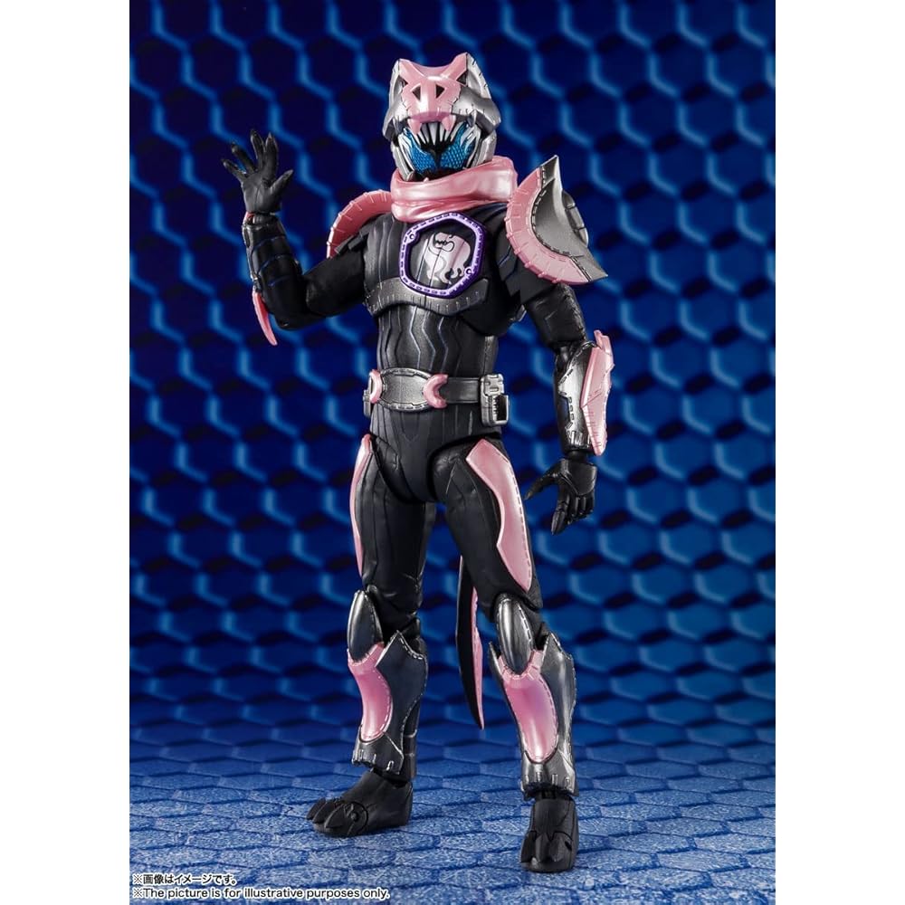 TAMASHII NATIONS S.H. Figuarts Kamen Rider Vice Rex Genome 150mm PVC ABS Action Figure Painted Movable Figure