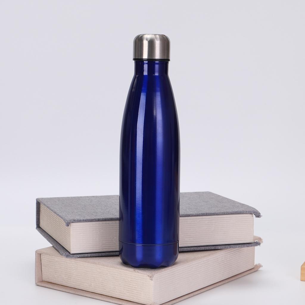 304 Stainless Steel Coke Bottle Outdoor Sports Convenient Small Mouth Bottle Large Capacity Simple Thermos Cup