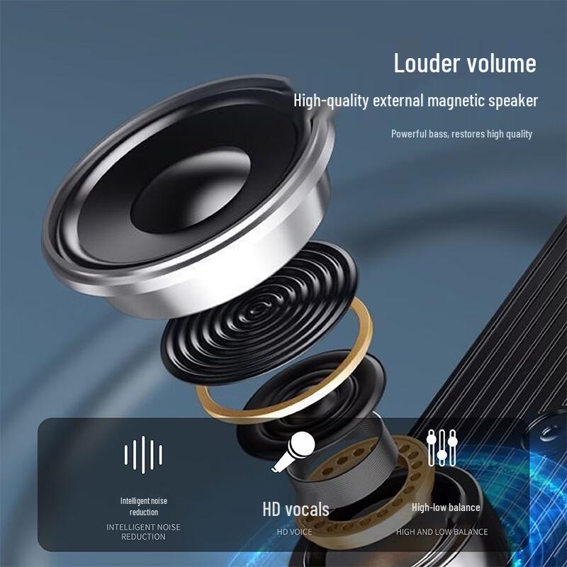 Sayrelances AI Smart Tragbarer Bluetooth-Lautsprecher CN-Stecker (Adapter enthalten)