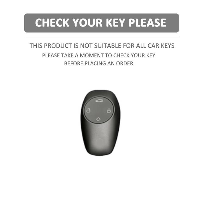 Grey Tpu Car Key Cover Case Shell Holder For Leapmotor T03 S01 C11 4Button Key Car Accessories