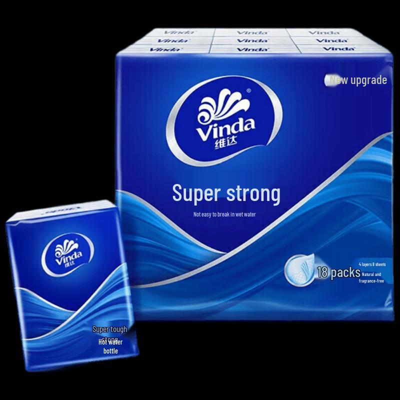 Vinda Ultra-Strong 4-Ply Pocket Tissues